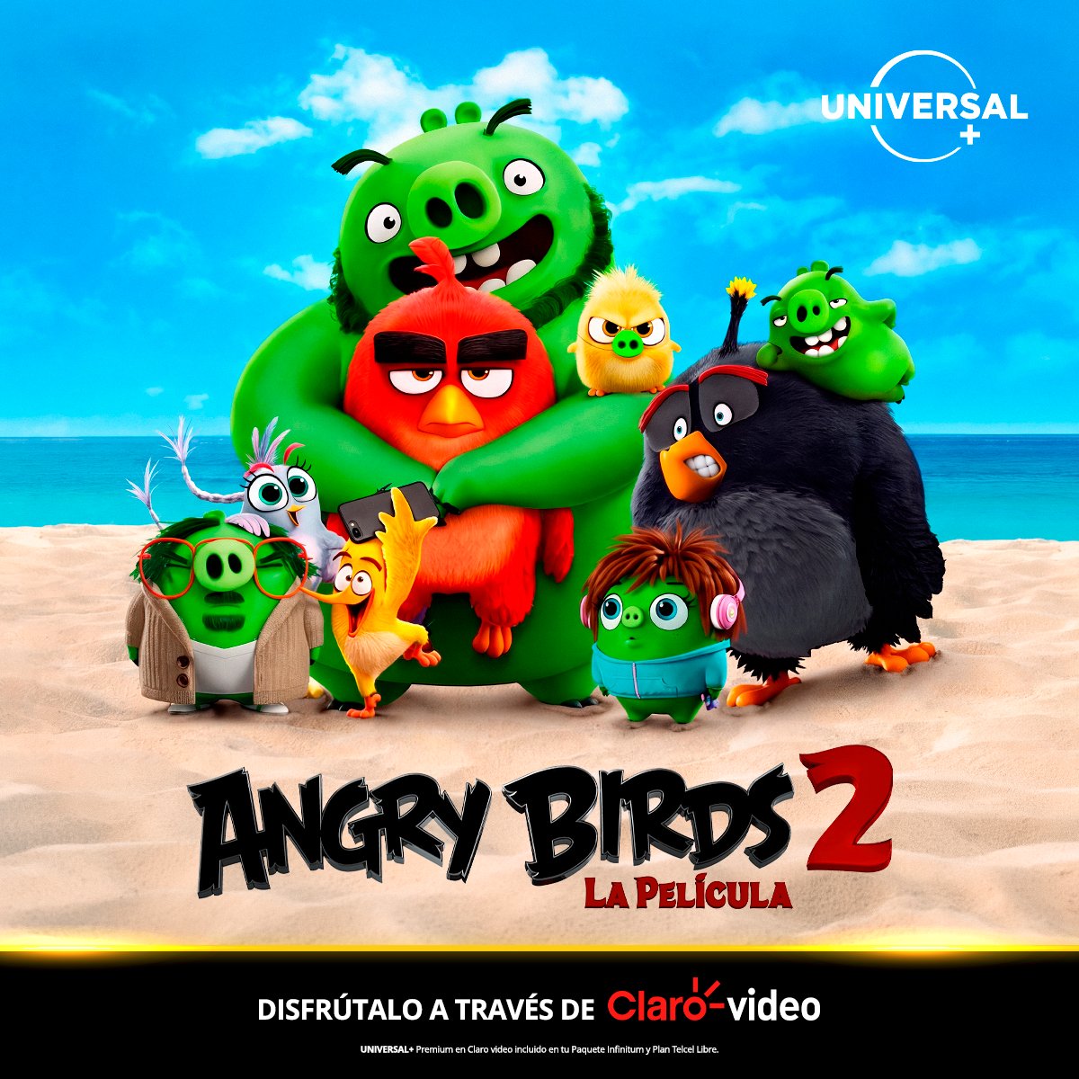 ClaroVideo's tweet photo. Si tu hogar estuviera en la mira de un arma helada, ¿confiarías en tu peor rival para destruirla? 🥶 🏰 ¡Dale PLAY a 𝗔𝗻𝗴𝗿𝘆 𝗕𝗶𝗿𝗱𝘀 𝟮 𝗟𝗮 𝗣𝗲𝗹í𝗰𝘂𝗹𝗮 por #UniversalPlusEnClarovideo! 🐦 🐷 https://t.co/7DiAeeAxs5 #UniversalPlus
👉 UNIVERSAL+ en Claro video, incluido en tu Paquete Infinitum y Plan Telcel Libre 👈