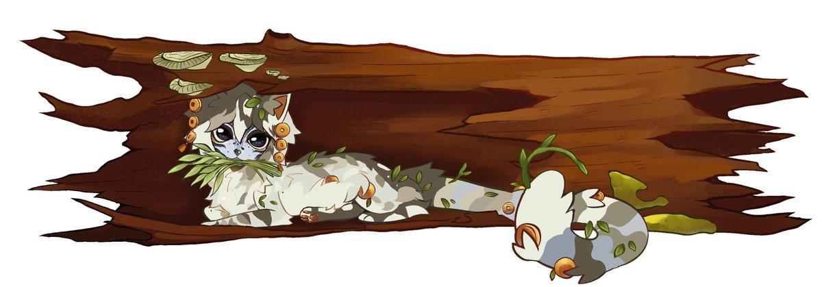 beanjems's tweet photo. commission 

#warriorcats https://t.co/MnJvUmFLo4