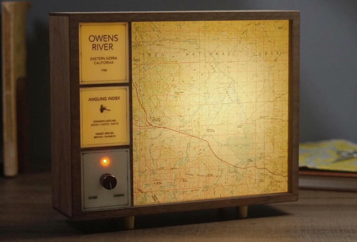 youwillmakemaps's tweet photo. There’s another backlit map maker and he’s also in Los Angeles

It even has a tasteful knob....... https://t.co/UbE2gmlQ5V