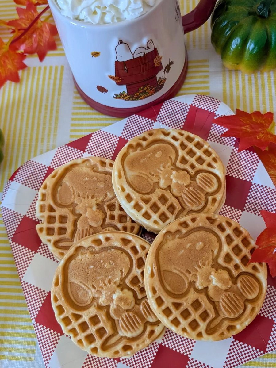 DailySnoopys's tweet photo. SNOOPY WAFFLES https://t.co/YeYplYsKGB