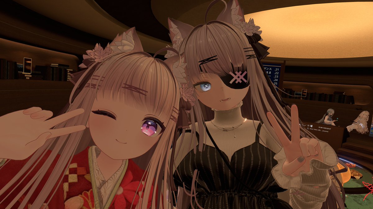 Sam_VRChat's tweet photo. #無言酒
無言勢同士でお酒を飲んできました！
いろいろおしゃべりしたり、かわいい似顔絵を描いてもらったりしました！
普段と様子の違う方もいて、新鮮で面白かったです！ https://t.co/KbDqw74F3D
