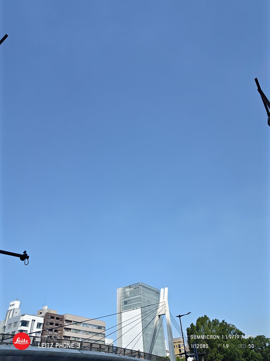 harataka1029's tweet photo. あと5分くらいで飛んでくるらしい。
雲一つない快晴で良き。 https://t.co/BHXysF9YpN