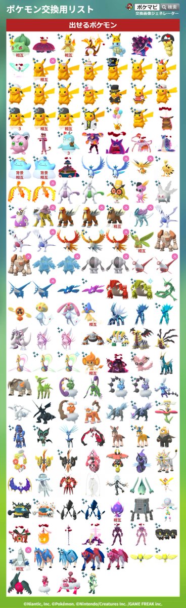 RuA220816's tweet photo. リスト更新①

#ポケモンGO交換募集 https://t.co/RaREBHaK0t
