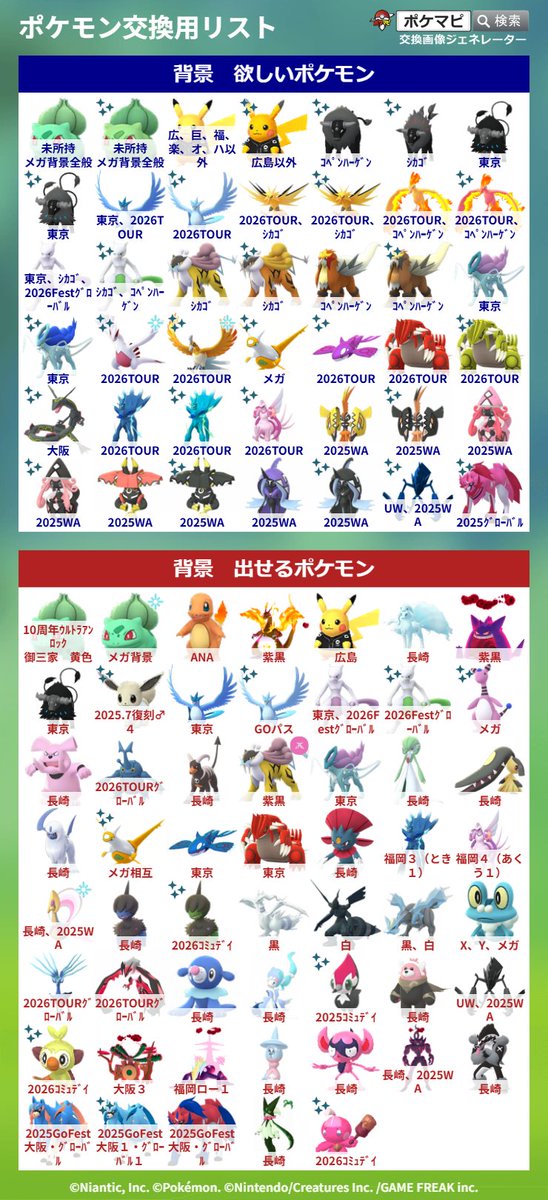 RuA220816's tweet photo. リスト更新①

#ポケモンGO交換募集 https://t.co/RaREBHaK0t