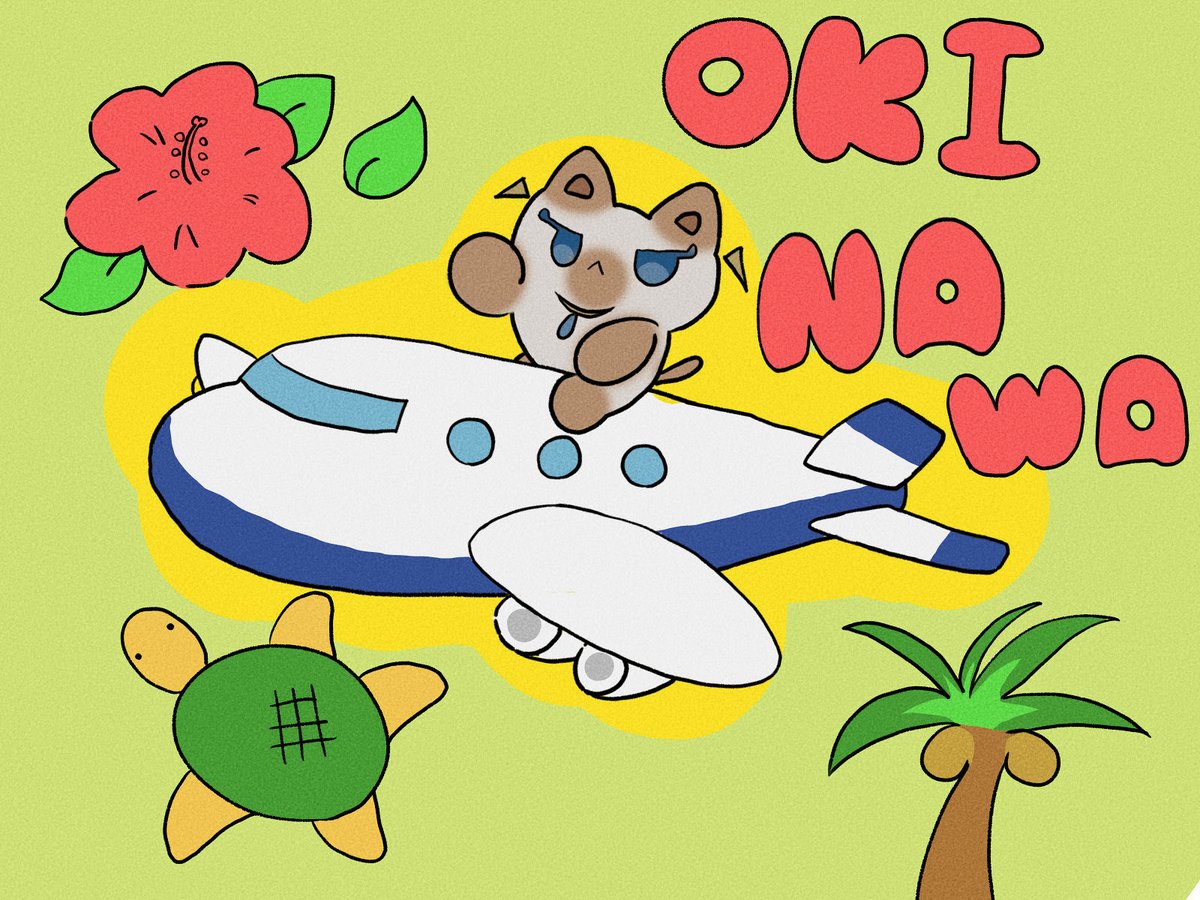 aoo_hi's tweet photo. おきなわにいってきます‼️‼️
楽しみ‼️‼️旅行‼️‼️🍍🍍🍍 https://t.co/tPo12VIc6D