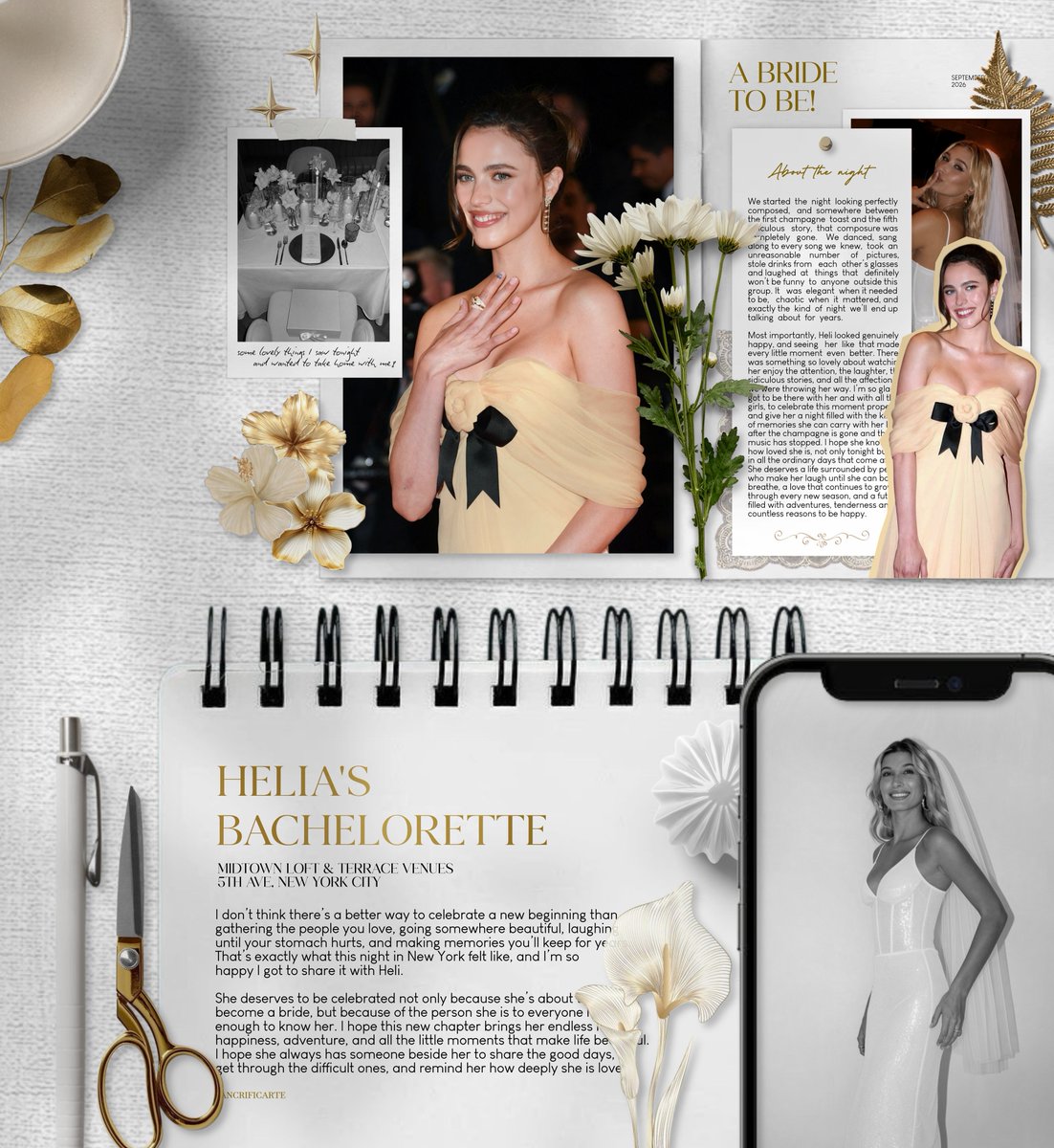 sancrificarte's tweet photo. 𝐍ikki's archi͟v͟e͟s͟ — It's Helia's day! 
﹫ sancrificarte  |  ‍𝖠𝖺．𝗦𝗲𝗽, 18th.

So much love for our bride-to-be. I’m incredibly happy I got to celebrate this special milestone with you, Heli.

#HeliasBachelorette #GoldenBrideToBe https://t.co/NtvbPqtbo3