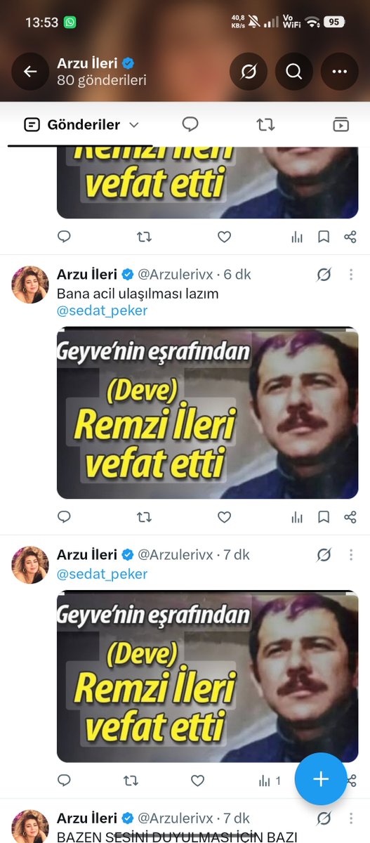 Arzulerivx's tweet photo. ❌❌❌❌❌ÂCİL İletişim
@sedat_peker https://t.co/SO3NPOWjX0