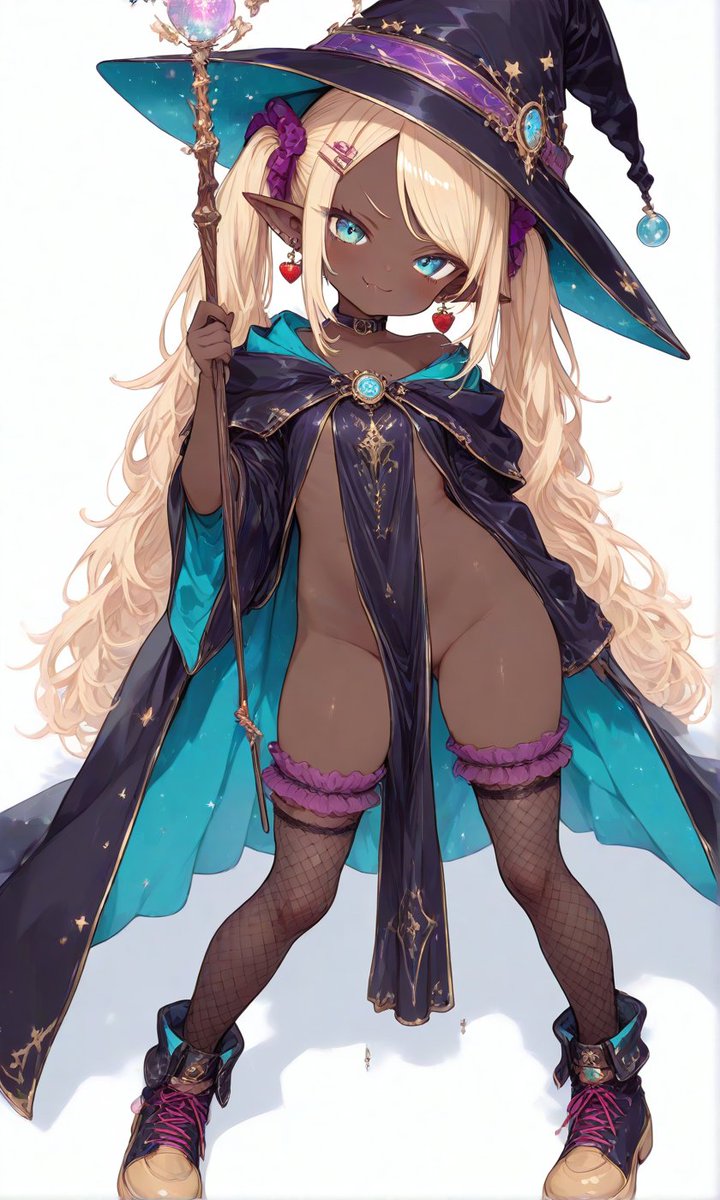 komenadayo's tweet photo. 🧙Witch5️⃣🤤差分 https://t.co/V3nIOg1e1v