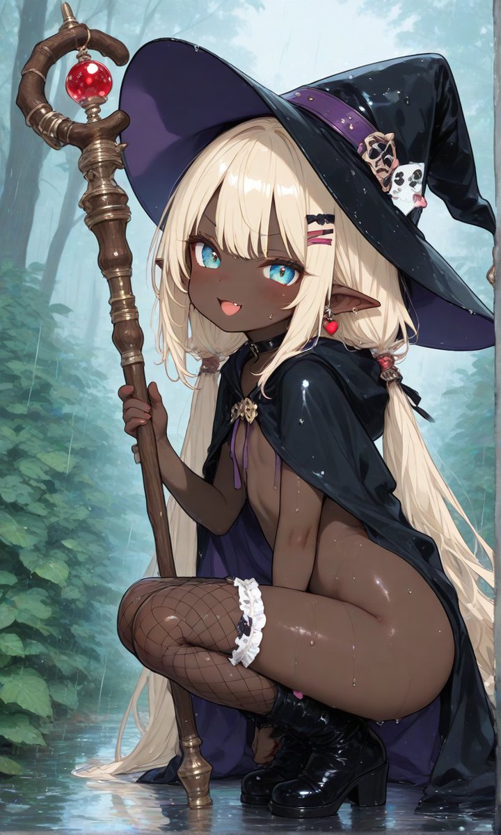 komenadayo's tweet photo. 🧙Witch5️⃣🤤差分 https://t.co/V3nIOg1e1v