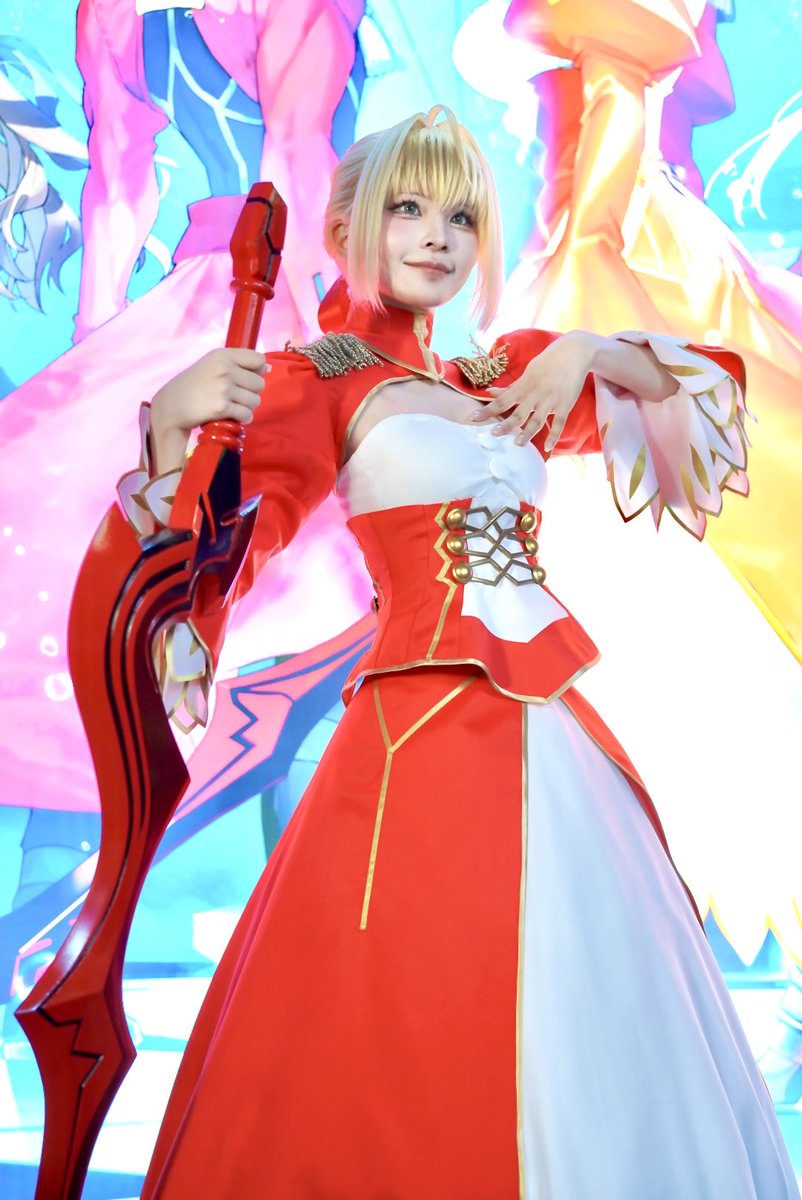 Ie0Hp's tweet photo. アニプレックス
Fate/EXTRA Record
セイバー
やもちはこ さん ( @yamo8cos )
試遊とても楽しかった！
#TGS2026
#ANIPLEX https://t.co/eXp4wW8kHA