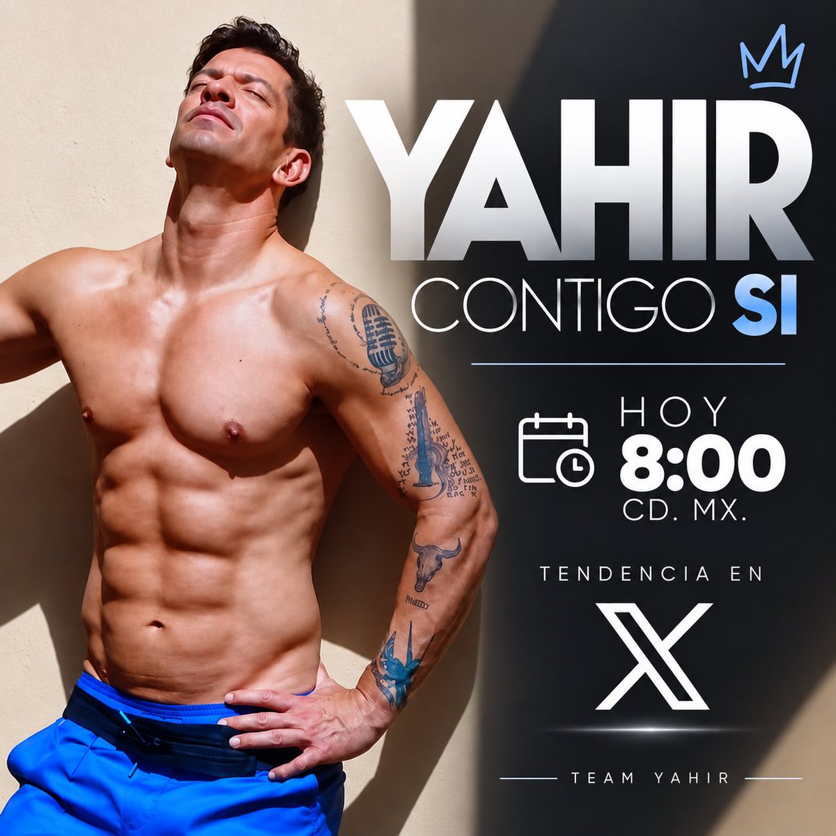 luluclipslcdlf's tweet photo. 🚨 HOY TENEMOS TENDENCIA 🚨

Nos vemos a las 8:00 PM CDMX para hacer sentir toda la fuerza del Team✌🏼

ÚNETE 🔥

YAHIR CONTIGO SI

#Yahir
#TeamYahir
#LaCasaDeLosFamososMéxico 
#LaCasaDeLosFamososMx https://t.co/ey0EOIOFMH