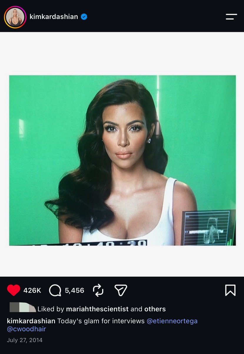 2000sphase's tweet photo. Kim Kardashian 2014 IG Post <333 https://t.co/y5DNw8ukB9