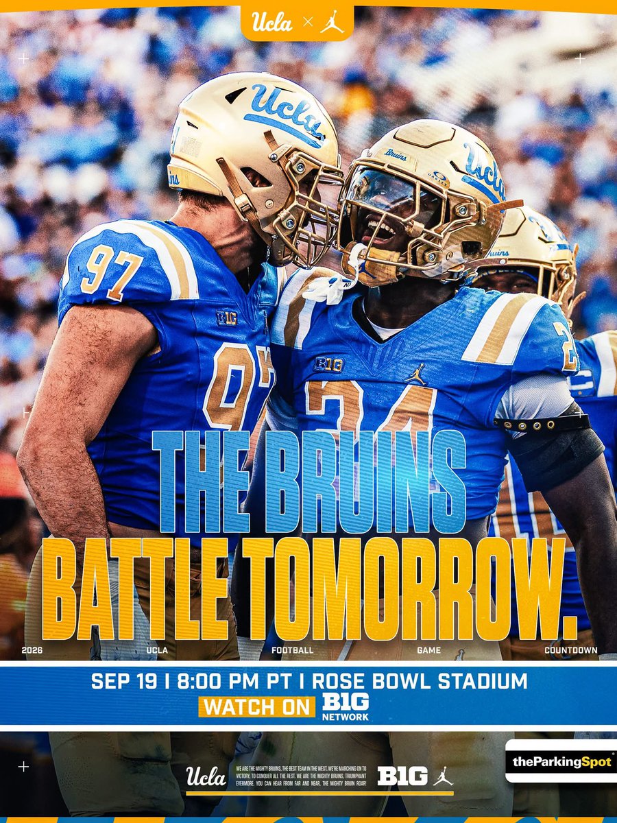 UCLAStories's tweet photo. Time to continue the mission tomorrow…
“Go Bruins!” https://t.co/QCIcvIW28G