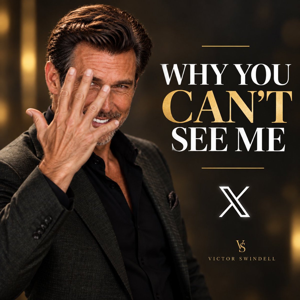 VictorSwindellX's tweet photo. A VICTOR’S PERSPECTIVE

NO LIKES. NO FOLLOWS. NO INTERACTIONS.

WHAT DO YOU DO?

1. You show up every day and contribute extraordinary wisdom to the public free of charge.

2. You offer perspective developed through years of experience.

3. You interact with relatively unimportant people and occasionally allow them direct access to your thinking.

4. You remain visible even when the platform fails to properly recognize your value.

And still...

No likes.

No follows.

No meaningful interaction.

Most people would eventually ask themselves a painful question:

“Is my content simply not very good?”

That is exactly the kind of average thinking I want you to avoid.

I have studied this platform carefully, and I believe the problem may be much larger than you.

The algorithm is designed to recognize what the majority responds to.

And the majority consistently responds to mediocrity.

Butt flashers asking, “Do I look 50?”

Strangers asking, “Would you date me?”

Numbers hidden inside boxes.

“Only geniuses can find the 8.”

“Name a state without the letter purple.”

“Drop a dot if you’re awake.”

People announcing that they follow back.

People asking how many followers you have while actively trying to acquire followers.

Coaches consistently posting about the importance of consistency so they have something consistent to post about.

This is the environment your ideas are competing in.

The algorithm understands that.

Then you arrive with nuance, perspective, and unusually advanced thinking.

Naturally, there may be confusion.

Your lack of engagement may not be rejection.

It may simply be a recognition problem.

The system was built to measure popularity.

It was never designed to identify greatness.

Some minds are not ignored.

They are simply operating beyond the current measurement system.

If you are reading this, there is a reasonable chance you are one of us.

Stay visible.

Eventually the algorithm will catch up.

Victor Swindell