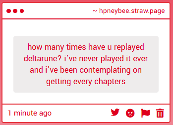 hpneybee's tweet photo. ive replayed it a decent amt🤔 i have ~235 hrs between the demo &amp; the full game. ive def replayed it less since chapters 3-5 have been out but thats bc when i replay it i feel like i have to do it from chapter 1 LOL so more chapters = more time i have to dedicate to replay it https://t.co/7wTYlxM86k