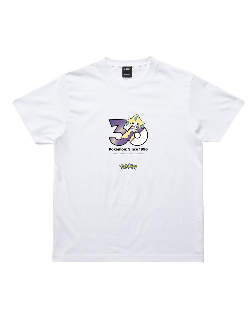 odayuji_king's tweet photo. 昨日から発売開始されたZOZOTOWNのポケモンTシャツ👕

30周年記念ということで、全1025匹分のデザインがあるという超破格のイベント！！㊗️

過去にはポケモン総選挙なるものが行われていますが、これもサイト内で人気ランキングが見れるので、もはや総選挙😳

ということで、今時点での人気ランキングTOP10をまとめてみました！！

推しのジラーチが8位で大健闘中！！👏⭐️