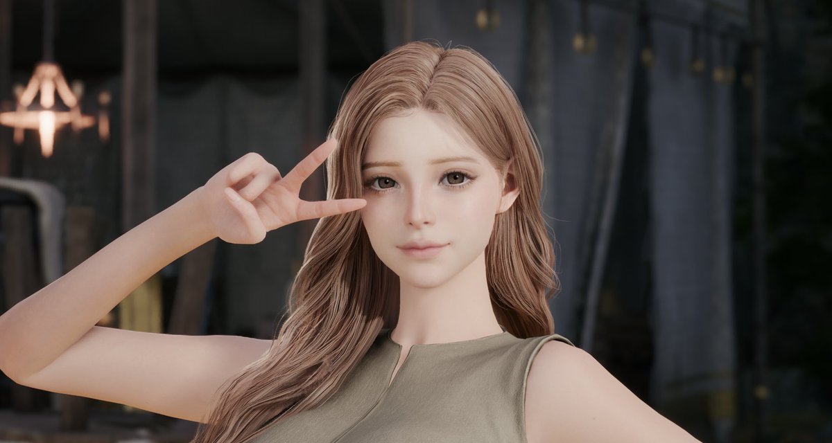 tama_fl01's tweet photo. まだ完成じゃないけど結構可愛くできた気がする～！
テスト中はずっとキャラクリしかしてなかったｗ
いろいろ可愛いキャラつくるのも楽しそうっ🐹
２週間後の正式サービス開始も楽しみ～

#AION2
#アイオン2
#LST事前テスト https://t.co/dvB4ICdaVP