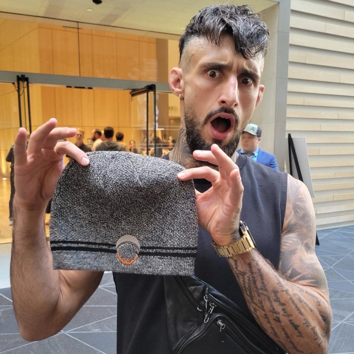 THATBOYMMAGURU's tweet photo. Shout Out To Tai Tuivasa, Charles Jourdain, Iwo Bareniewski &amp; Marlon Vera for repping the Guru Beanie BEFORE UFC 331! #UFC331 

We have MANY soldiers of Gurusalem on the front line this card

Might be worth a beanie parlay

Get your MMA Guru beanie at https://t.co/T3KBvp186y https://t.co/WvbJKazdzU