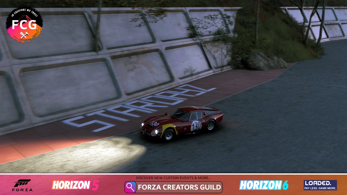 ForzaGuild's tweet photo. Forza Horizon 6 | EventLab Of The Day
🧪Cliff's Edge Road Rally by STARDAYZ8
🔢105 426 042 
🔗Join Us @ https://t.co/39aeuenzfM #Forza #ForzaHorizon6 #FH6 #Game #Gameplay #Gaming #EventLab https://t.co/4uF9suauNc