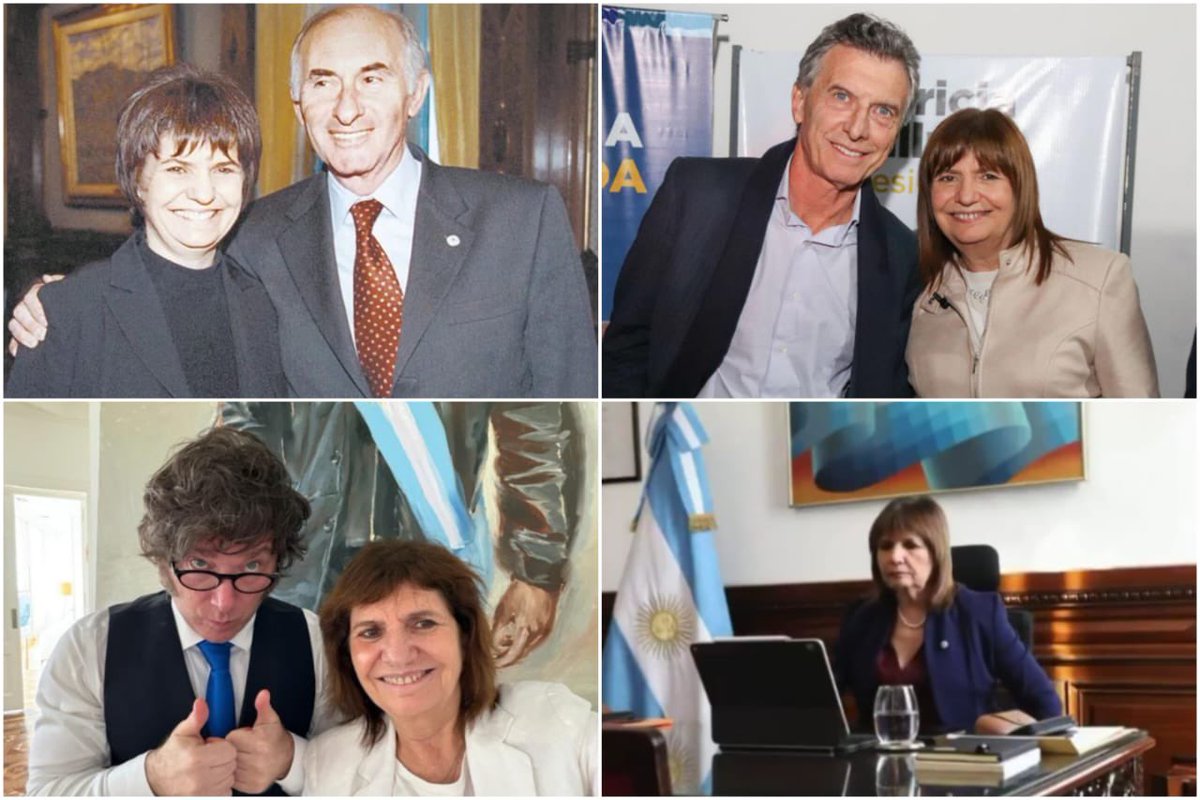 puellaok's tweet photo. Dónde ustedes ven una posible traición o alejamiento de Bullrich yo veo esperanza en una estadística más clara que cualquier encuesta: un CV intacto de hundir todo gobierno que pisa.
La caída avanza... https://t.co/KOj6tWEGHz