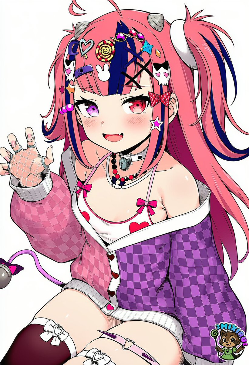 Mixirux's tweet photo. 💜Decora Ironmouse
‼️ Now in shop
#Fortnite #FortniteArt #SkinFortnite https://t.co/TOUL5Kl9IQ