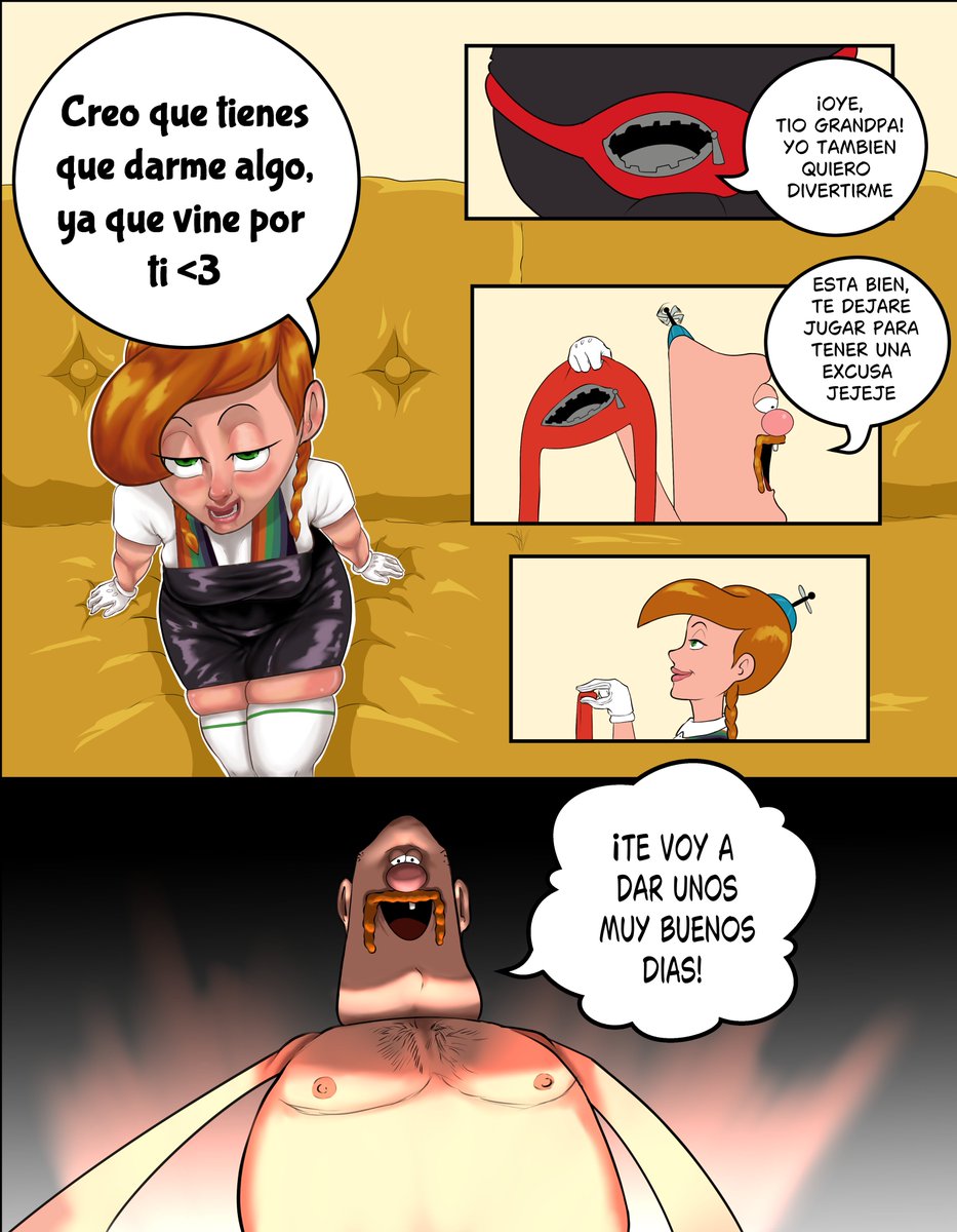 CorpoeTrix's tweet photo. Mini comic de Tio grandpa Parte 1(Español)
#nsfwtwtًً https://t.co/CkKxj3G72s