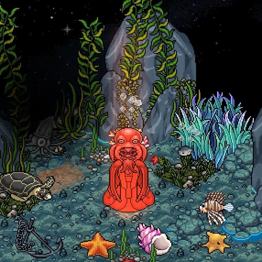 Wyinxhbt's tweet photo. competição: estilistas marinhos 🐚

criatura marinha: Lula-Vampiro 🦑
nick: Wyinx

#OndaDeCores @MeuHabblet https://t.co/myQqtc0GHr