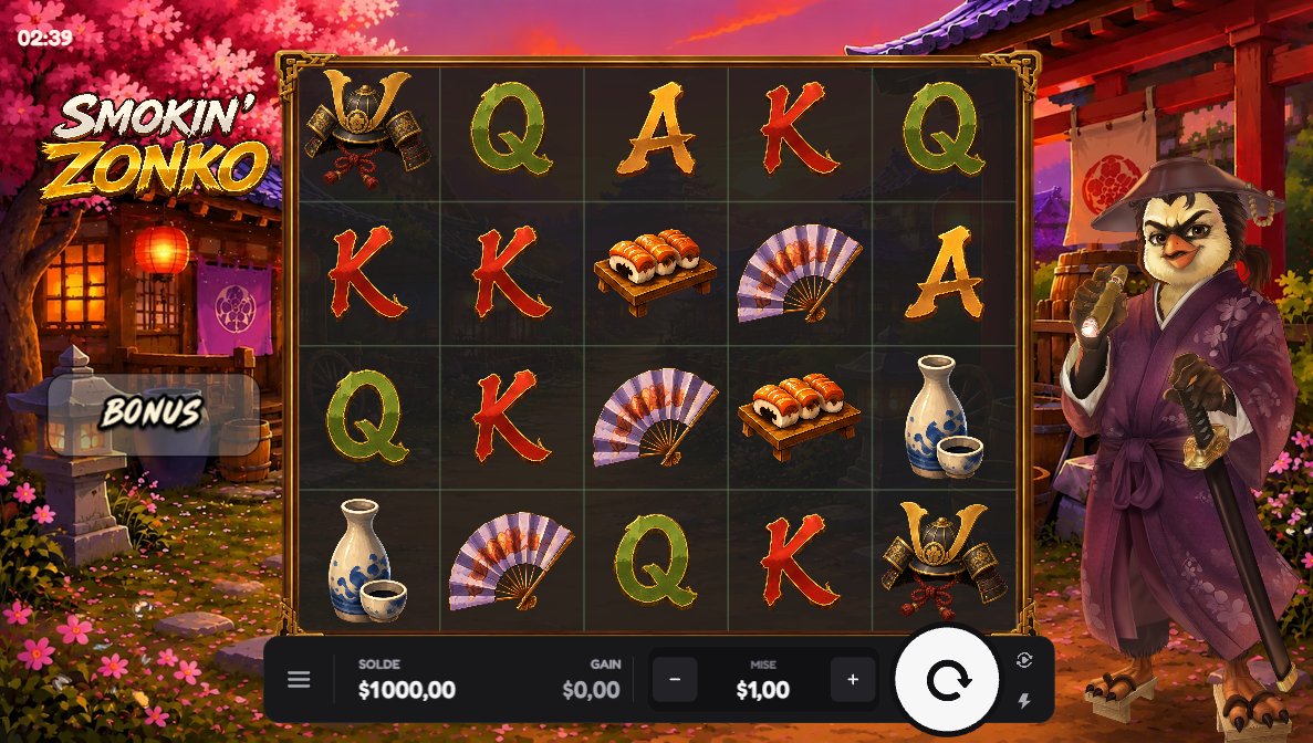 wayvygames's tweet photo. Smokin' Zonko 🚬 Is officially out! 

Discover this new world around Japan with unique mechanics :)

20000x Max Win 🔥

➜ https://t.co/orW3QagkW9
➜ https://t.co/yj1O6CA88r

Live now on @Stake &amp; @StakeUsa 
Powered by @enginedotio https://t.co/MdK0W5qTPq