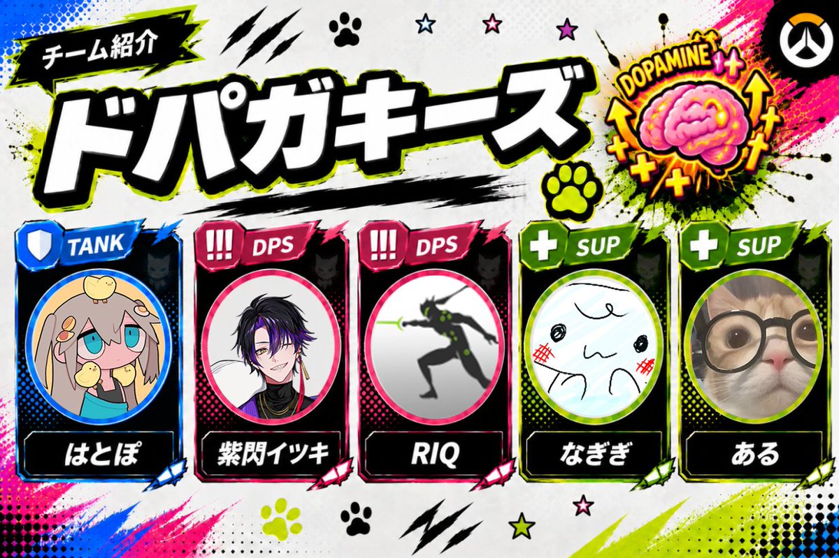 OverwatchRCS's tweet photo. 第4試合
【ドパガキーズ】vs【にぎにぎ5】 https://t.co/eWKB7ukAWW