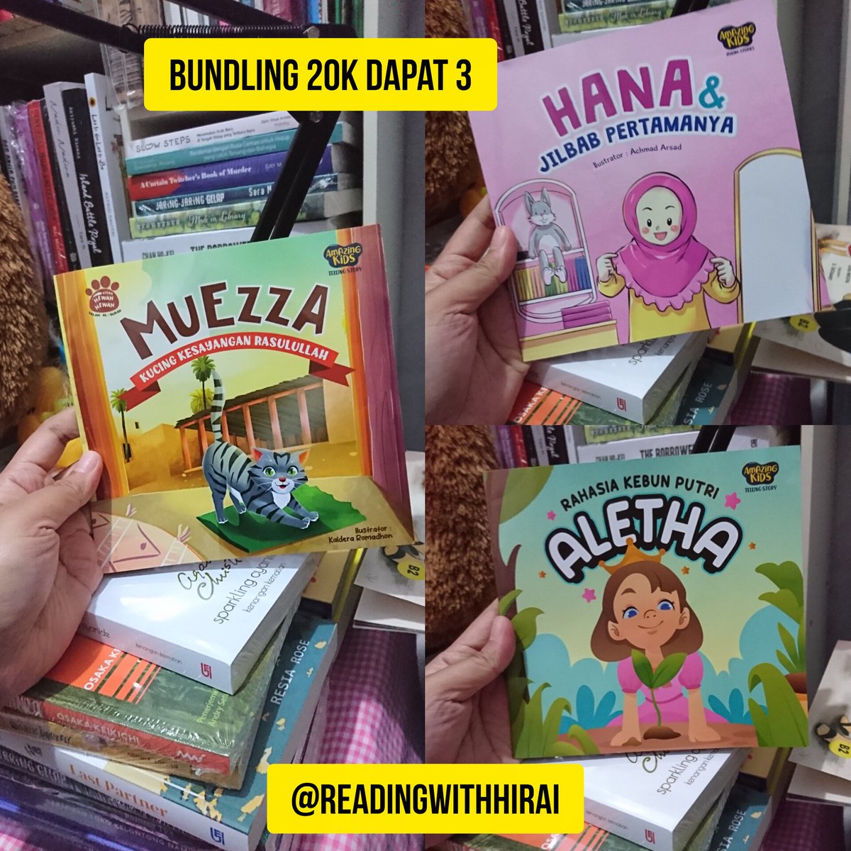 rkivee18's tweet photo. 📚 WTS buku kolpri preloved unsealed/sealed good condi
Menjual buku untuk membeli buku❤
Pengiriman dari Jawa Timur
bisa split pay/oren + adm/manual
#wtsbuku #wtspreloved #buku
Take all lebih murah ada diskon https://t.co/x6tqq0dirp