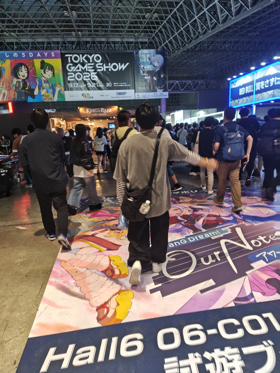 DAICHI_C824's tweet photo. 入場！！
#TGS2026 https://t.co/N63mzkuW4Q