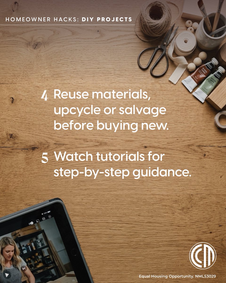 JeffreyMaher's tweet photo. DIY projects are a great way to get your dream home without draining your savings — especially if you follow these tips!  

Get our full DIY guide right here: https://t.co/25pEGus9Fr https://t.co/dIGXhfOMNt