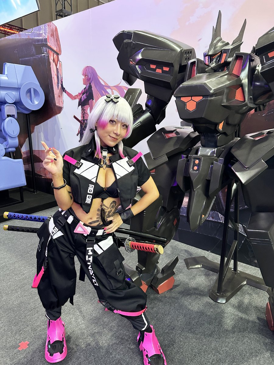 muvluvseries's tweet photo. ◤ #MUVTAC in #TGS2026
Introducing Chisa’s Cosplayer! ◢
Meet the cosplayer portraying Chisa Minato, a character from Muv-Luv: Tactics Kalidasa at Nightmare!
Cosplayer: Saki Nekomiya (@skcc_cos) https://t.co/1p44AGoeei