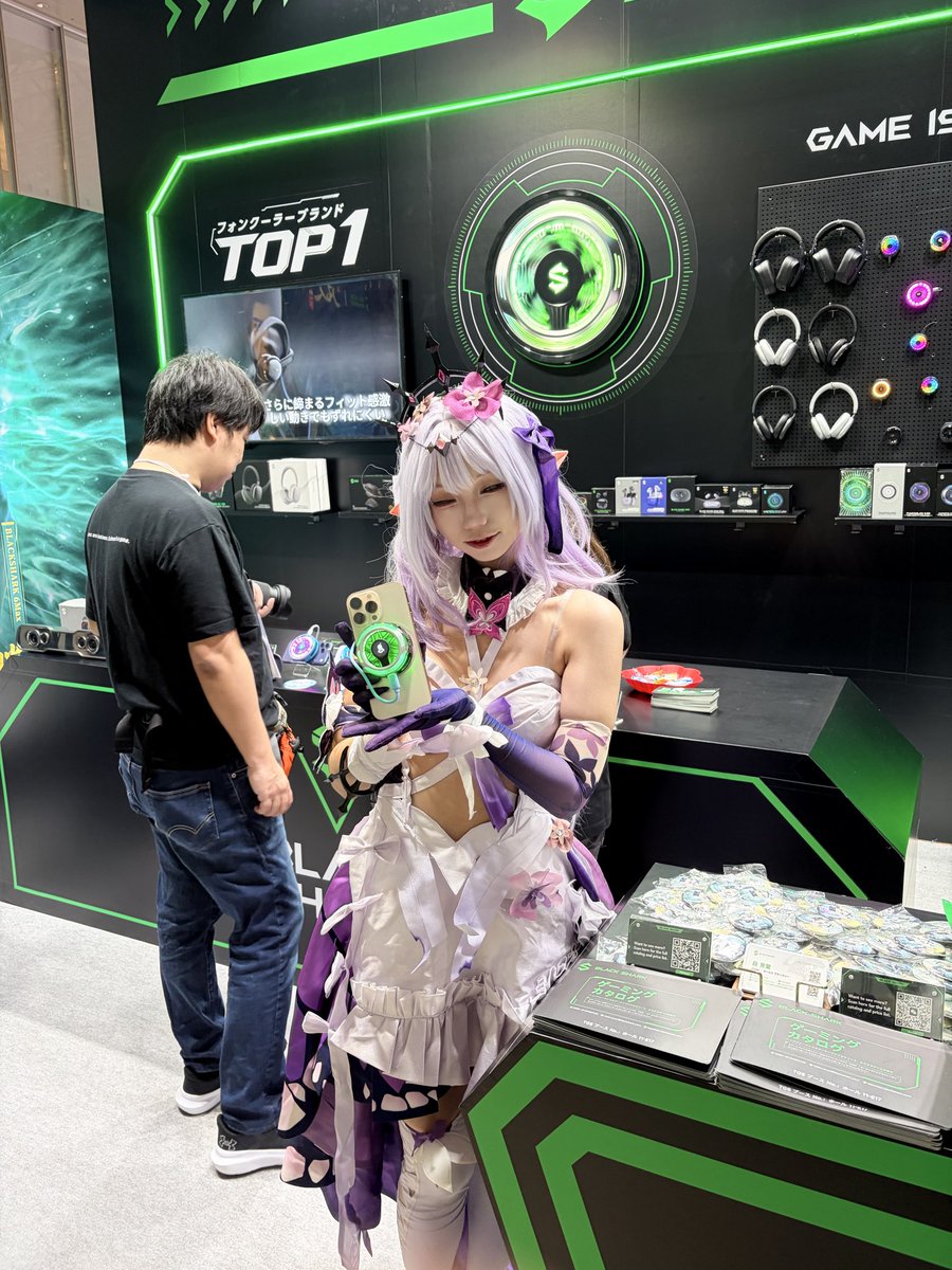 hachimage8's tweet photo. #BlackShark
#TGS2026 https://t.co/rHOsBKEh2L