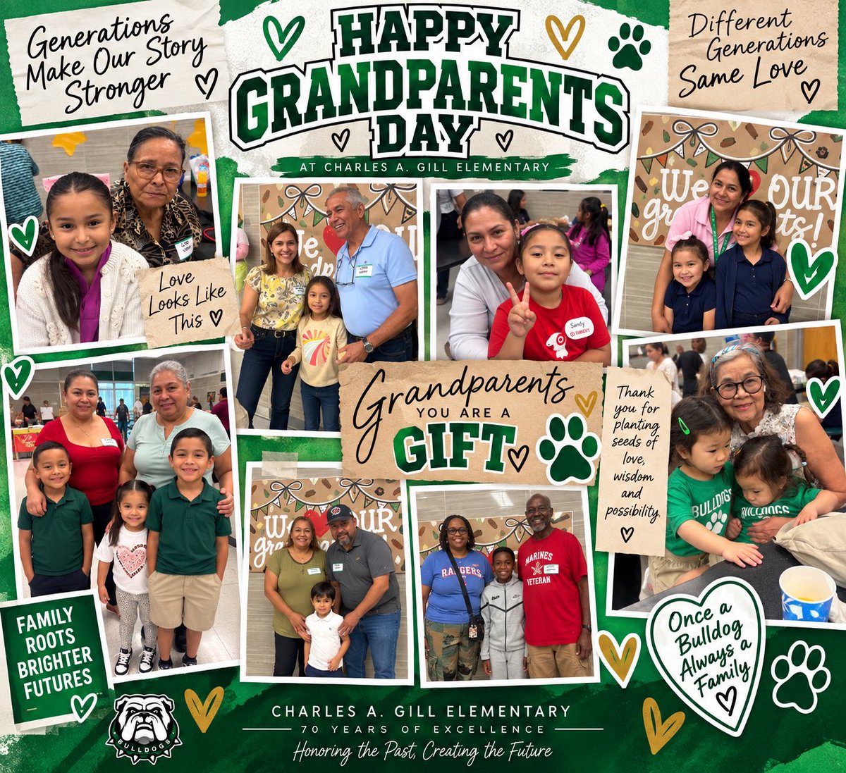 CGillelem's tweet photo. Grandparents make life sweeter. ππΎ
Today, we celebrated the love, wisdom, and legacy our grandparents pour into our Bulldogs. Family roots create brighter futures! π @bafeederpattern @Region5_DISD @TeamDallasISD @GabrielleMErvin
#GrandparentsDay #70YearsOfExcellence https://t.co/wfNcXNjuZw