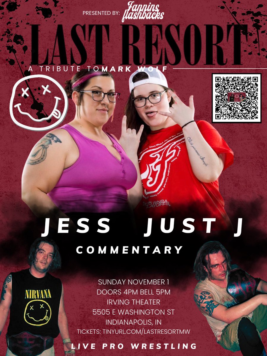 jfannin73's tweet photo. Also on the show is @davina_thorne, @nickmaniwa, and on commentary is @JustJ317 &amp; @Jessbeesknees. @ProphetOfAsh is doing the video work. 

Preshow meet &amp; greet and live recording of #FanninsFlashbacks with IWA legends &amp; the wrestlers on the show. 

https://t.co/AWmxC6XE5z https://t.co/sqw0DNKwwm