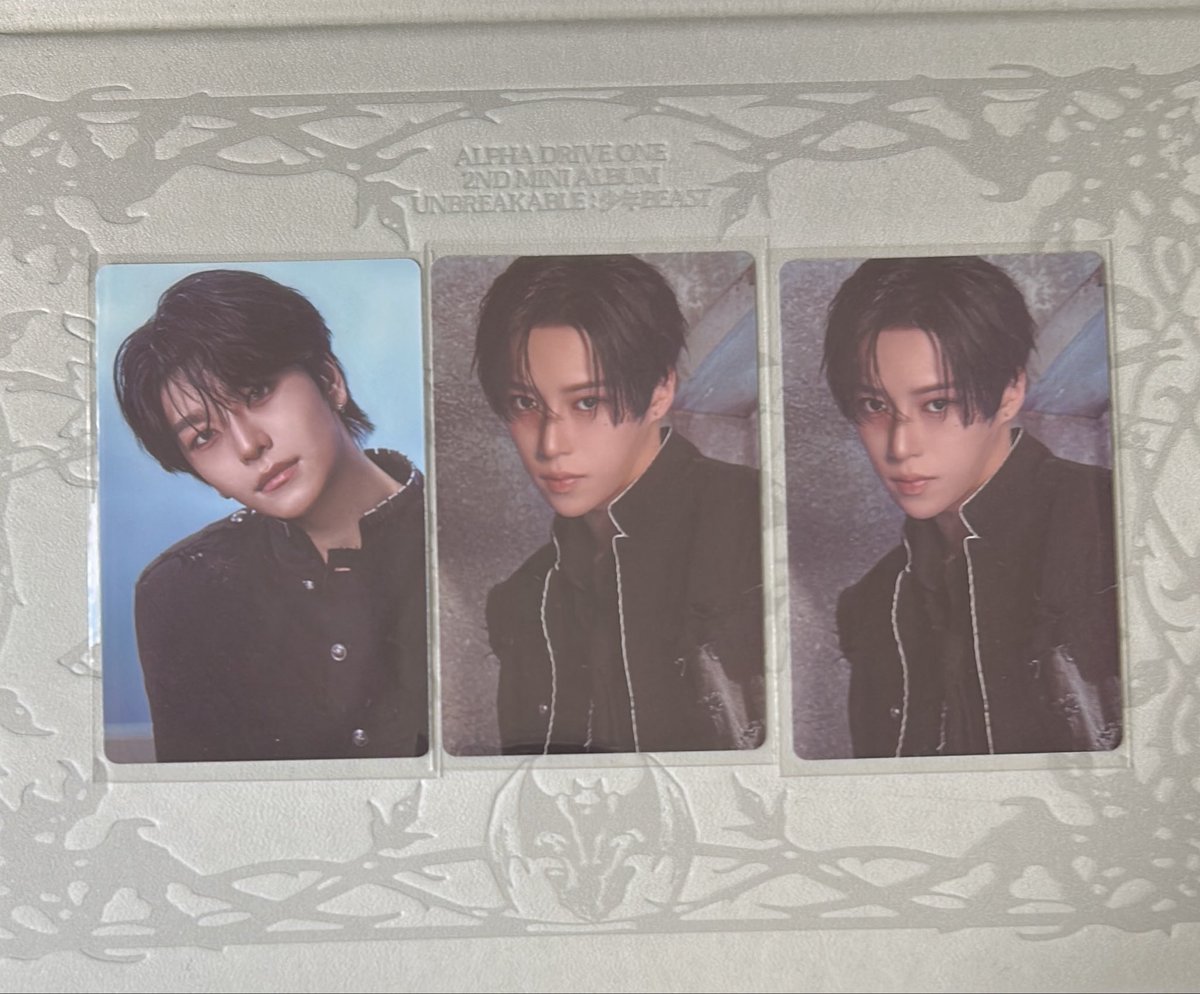 foxtear_'s tweet photo. ALPHA DRIVE ONE ALD1 UNBREAKABLE 少年BEAST postcard ver. ポストカード トレカ 封入 交換

求 同種アンシン＞同異種ジュンソ、アンシン

譲 シンロン、アルノ

同日郵送希望 https://t.co/snJyVSY2FN