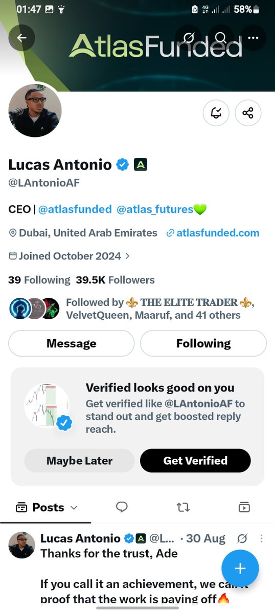ibrahimyus29259's tweet photo. @Slim_Oraro @LAntonioAF @atlasfunded @atlas_futures All done ✅
Followed both + Liked + RT 

Good luck everyone 🔥 https://t.co/rpQIM5UtCx