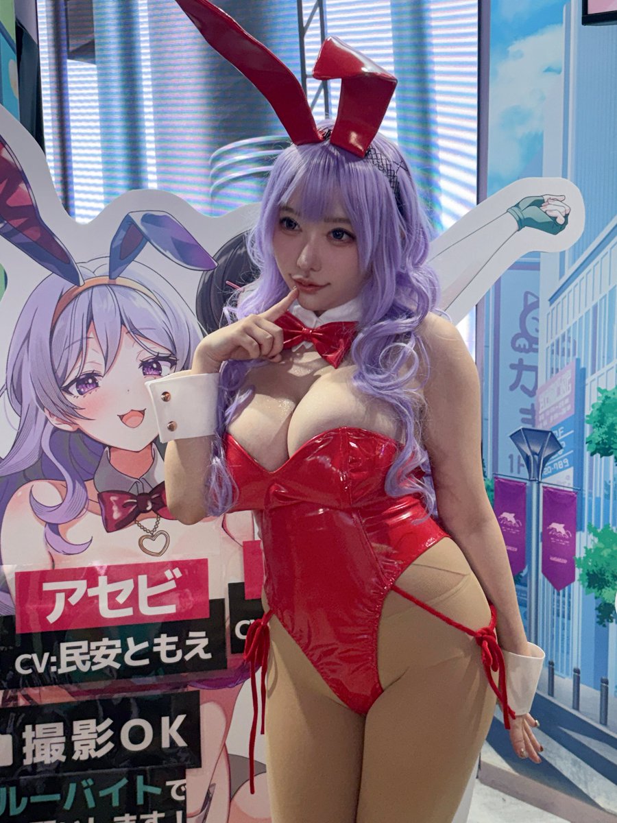 faust_finale's tweet photo. 昨日とんでもないバニーのお姉さん居たんだが！？
#ブルーバイト
#TGS2026 https://t.co/cL7O1kU6NS