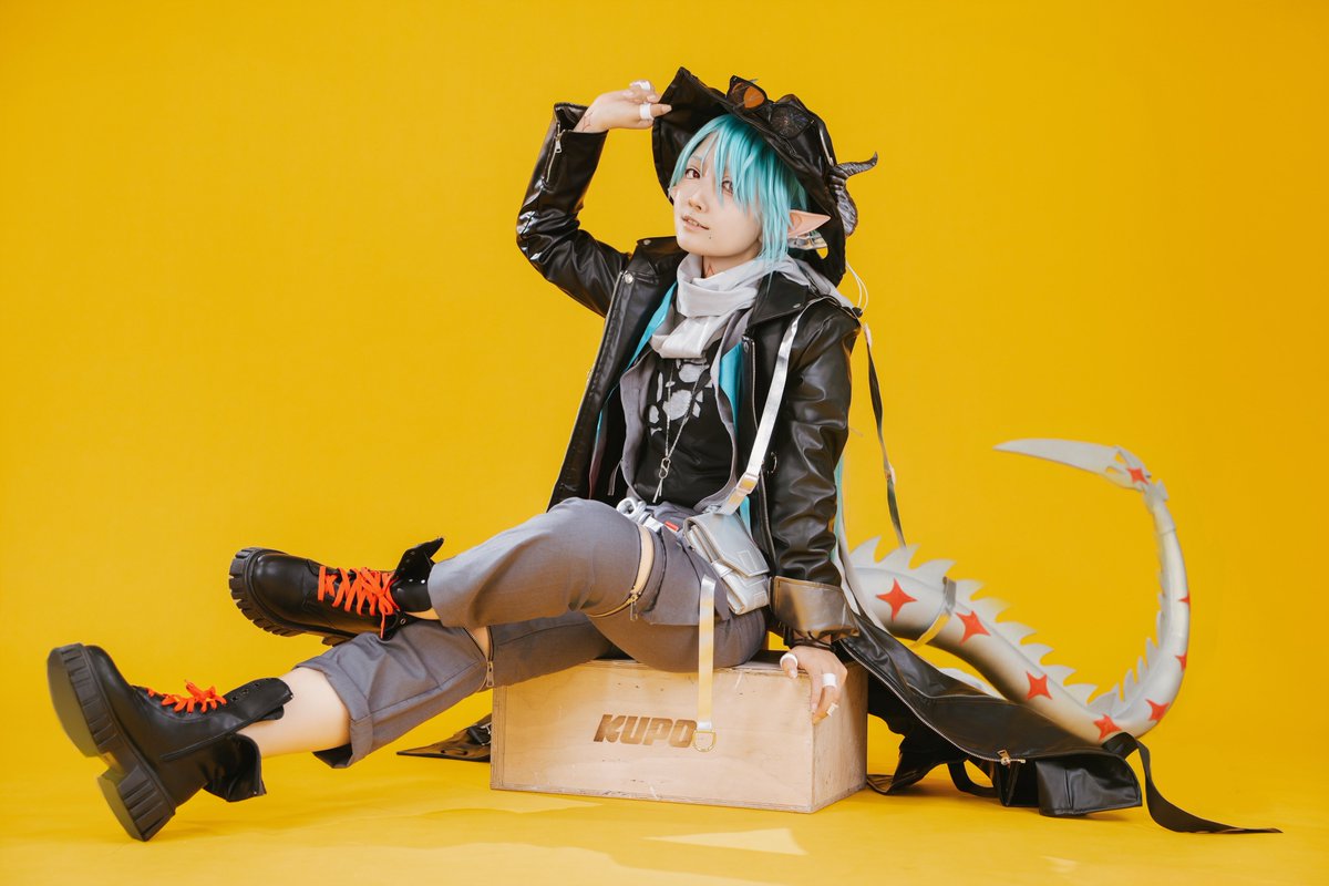 AB0GADON's tweet photo. 【cosplay】

アークナイツ／ミトム

📷@Xencounter88 https://t.co/4Iohf3w6hm