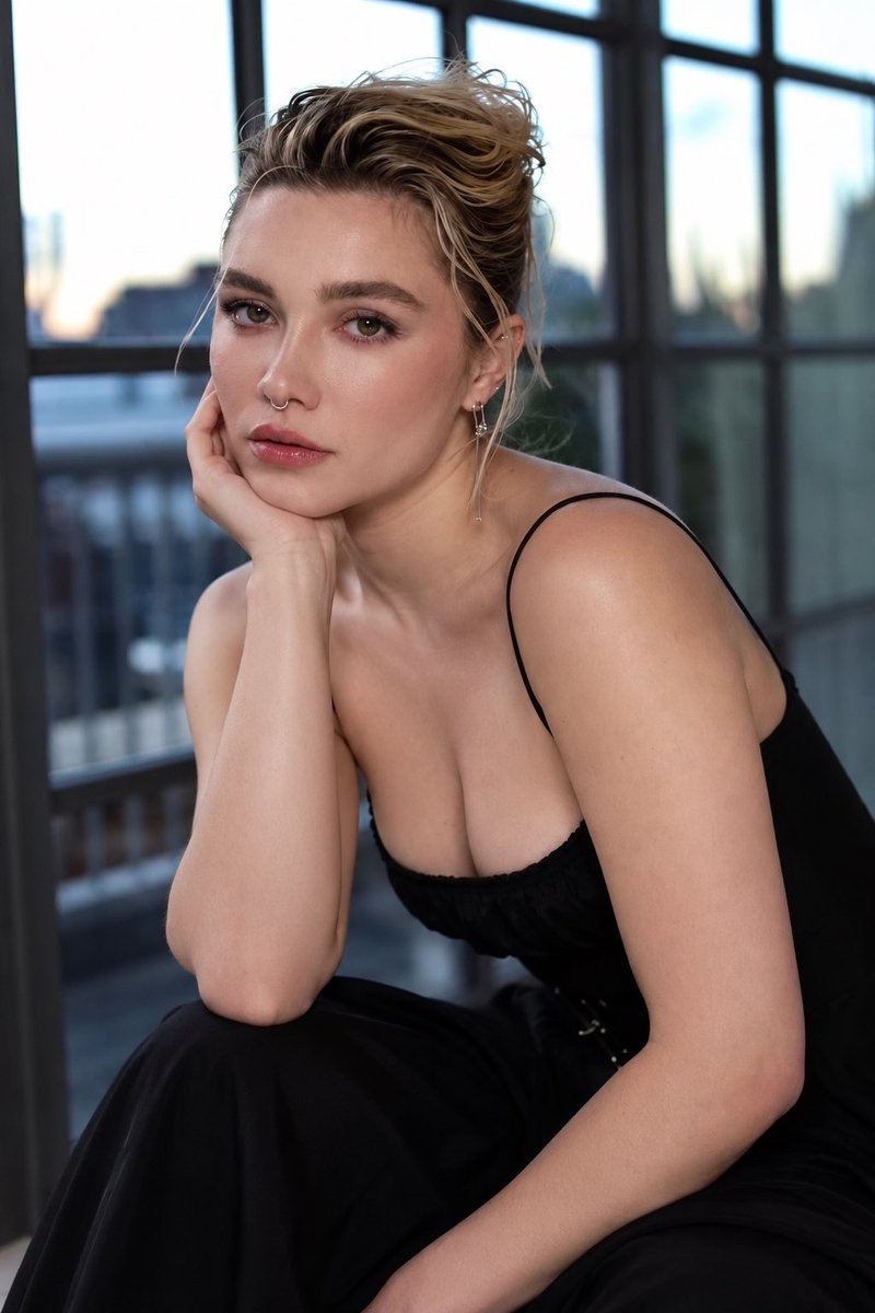 allstadoms's tweet photo. Florence Pugh. No weapons needed when the face and body card hits this hard. https://t.co/cpgTHc0koG