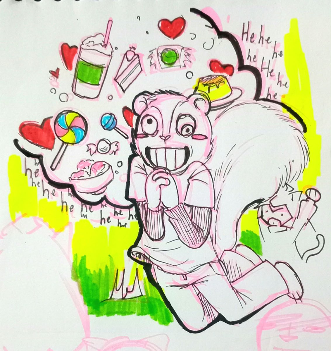 Mr_D_Offical01's tweet photo. SUGARRUSH! #NuttyHTF #Nutty #Happytreefriends #HTFart #HTF https://t.co/xR01XQ5wAk