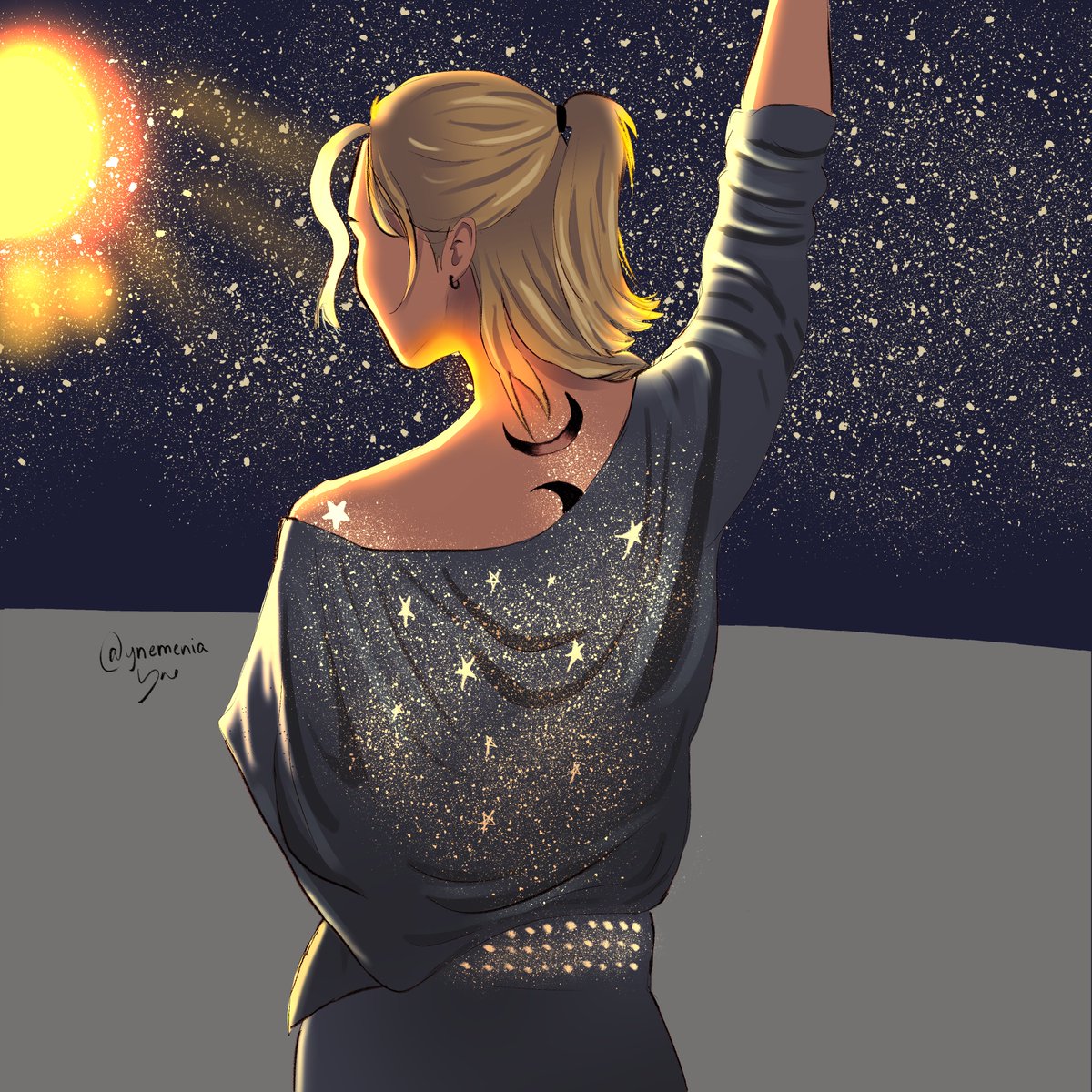ynemenia's tweet photo. our beautiful star #jimin #btsfanart https://t.co/JjNBMYXOPM