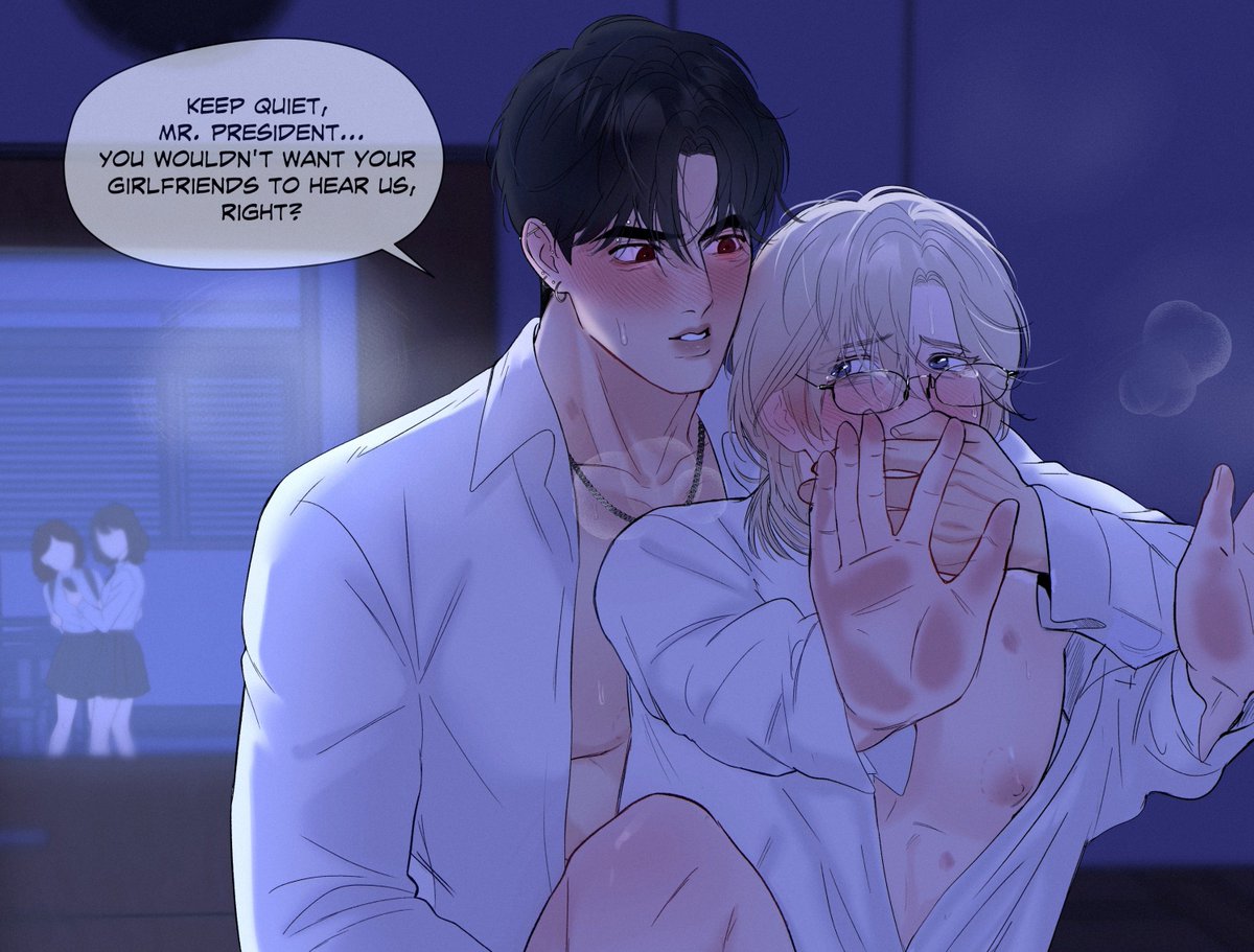 dolmr0's tweet photo. The class president shouldn't hang around with the troublemaker https://t.co/alQQCds1dp