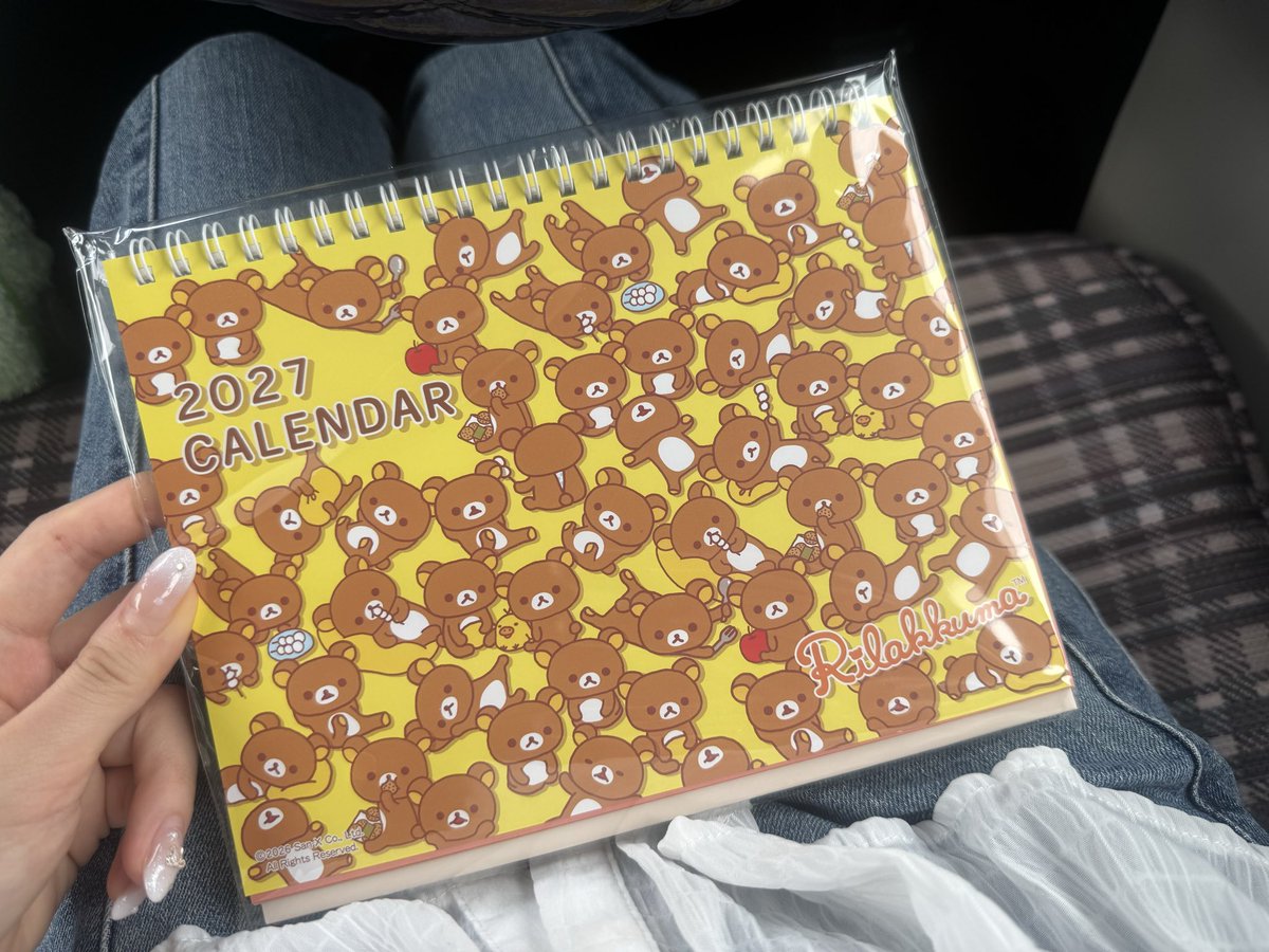 u1jrxw's tweet photo. ローソンのリラックマカレンダーあったから買っちゃった( ›ᴗ‹♡) https://t.co/WYda9WtDtV