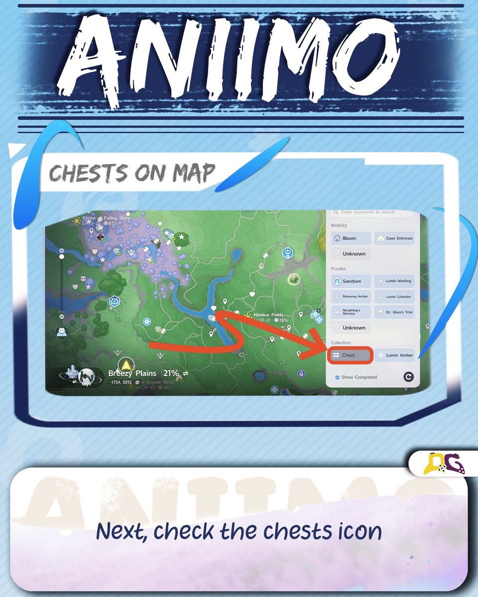 quickguide_qg's tweet photo. All chest locations in Aniimo

Follow this guide to learn how to find all the treasure chests on the world map of Astra and Idyll in Aniimo

#Aniimo #Aniimocreator #AniimoGlobalLaunch #ANIIMOchests #QuickGuide https://t.co/Zn2GfHWsV0