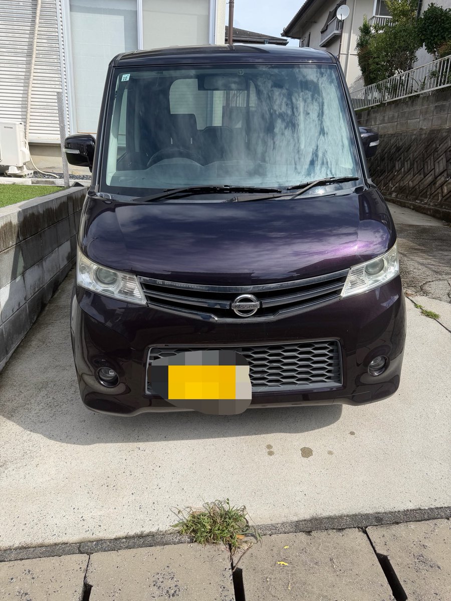 dagjgpag7250's tweet photo. こっち帰ってきた時に激安で買った中古車
ルークスちゃん、購入当時すでに11万kmで
今約15万5000km！
よく走ってくれました🙇‍♀️4年間ありがとう🥹
これから新しい車取りに行く！楽しみ🥳 https://t.co/4UseqE0PoL