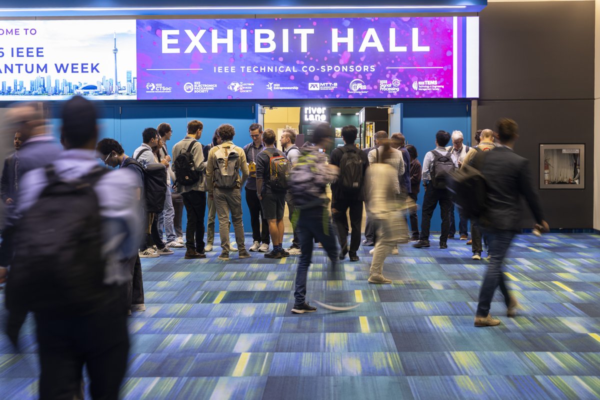 IEEEQuantumWeek's tweet photo. That's a wrap on #IEEEQuantumWeek 2026! 🎊 Thank you to our attendees, exhibitors, and supporters for showing out with record-breaking numbers! 🙌 Over 2,300 attendees and over 600 hours of programming 👏 Mark your calendars for next year in Raleigh, North Carolina, USA📍 https://t.co/fWdeLKq7xP