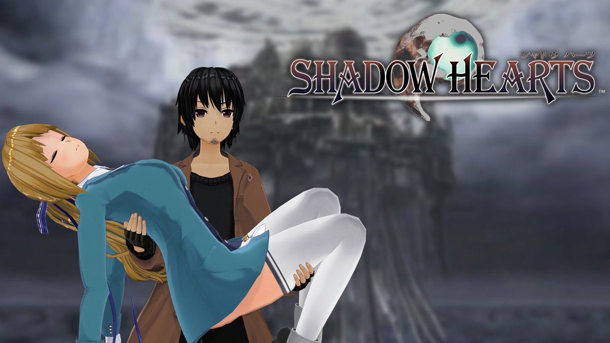 DarkAndersonEX's tweet photo. We're back on the run from the malice in Shadow Hearts!
https://t.co/PFN11HnfjD
#Vtuber 
#VoiceActor 
#ShadowHearts https://t.co/NMpXNFIDfb
