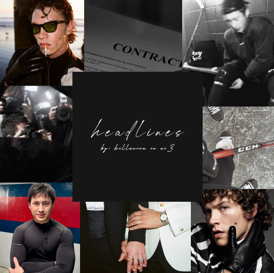hollanqv's tweet photo. 📸headlines ─ a fake relationship hollanov au

˖ model ilya x hockey player shane
˖ eventual smut
˖ PR relationship
˖ social media aspects
˖ shane gets outed after kissing a guy in mexico
🔗 in replies! https://t.co/TuXfapCv7Z